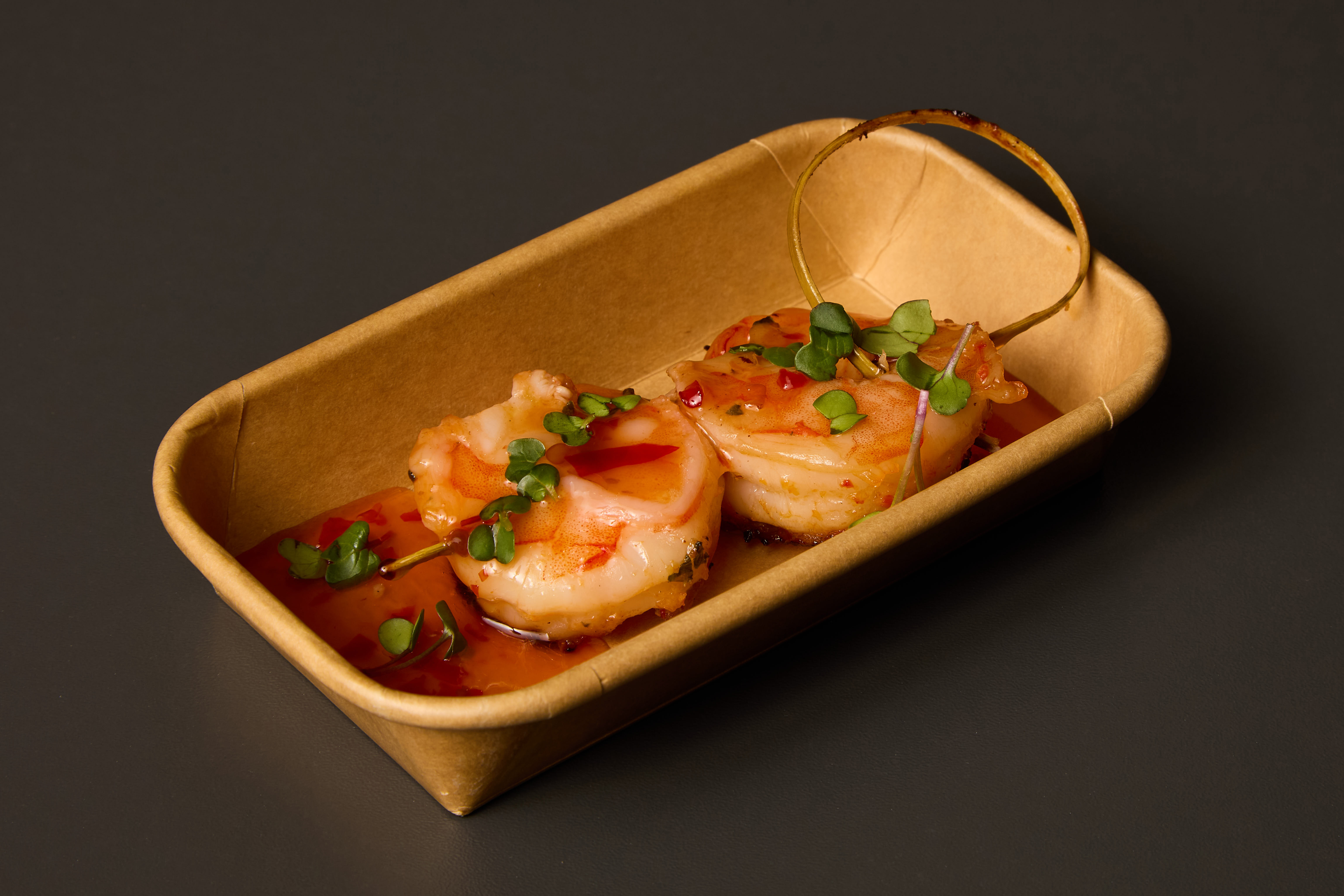 Krevetový špíz se sweet chilli marinádou